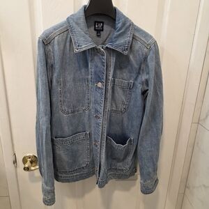 GAP Light Blue Soft Denim Jacket sz M